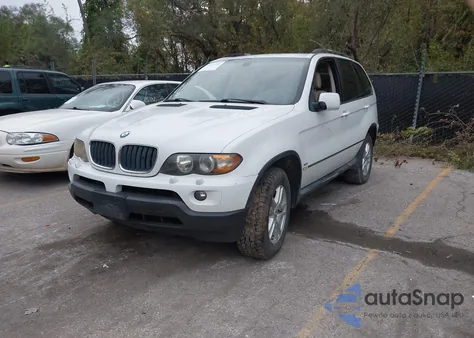 2006 BMW X5 3.0I z USA, uszkodzony, nr VIN 5UXFA13546LY28725